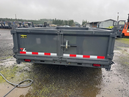 New 2026 LAMAR TRAILERS 83x14 14K DL27 Dump Trailer 24" SIDES