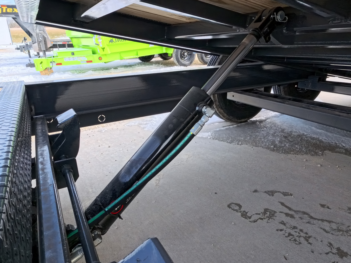 New 2026 Iron Bull 83 x 22 (16+6) TWB Tilt with 14,000 lb. GVWR - Gray