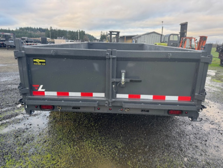 New 2026 LAMAR TRAILERS 83x14 14K DL27 Dump Trailer 24" SIDES