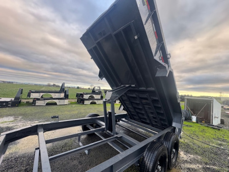 New 2026 LAMAR TRAILERS 83x14 14K DL27 Dump Trailer 24" SIDES