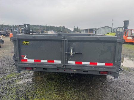 New 2026 LAMAR TRAILERS 83x14 14K DL27 Dump Trailer 24" SIDES