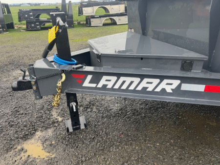 New 2026 LAMAR TRAILERS 83x14 14K DL27 Dump Trailer 24" SIDES