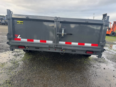 New 2026 LAMAR TRAILERS 83x14 14K DL27 Dump Trailer 24" SIDES