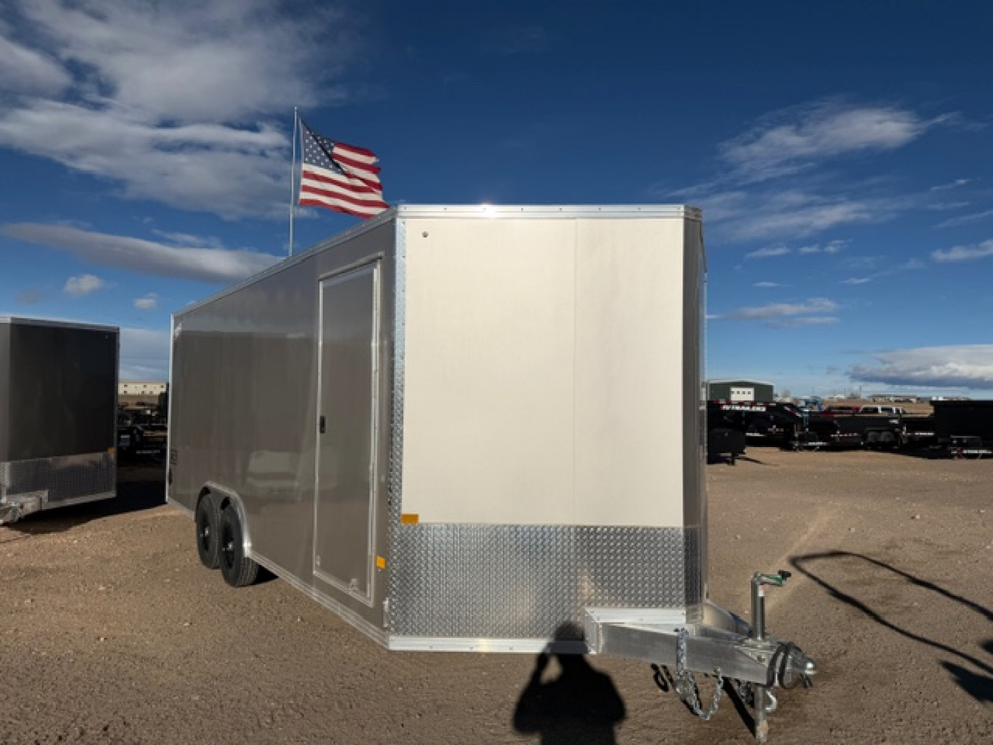 New 2026 Triton Trailers XLT 8.5X20 Car Hauler- 10K- Champagne