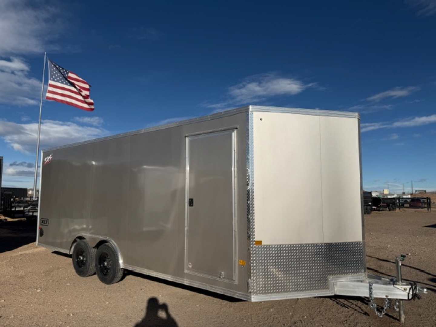 New 2026 Triton Trailers XLT 8.5X20 Car Hauler- 10K- Champagne