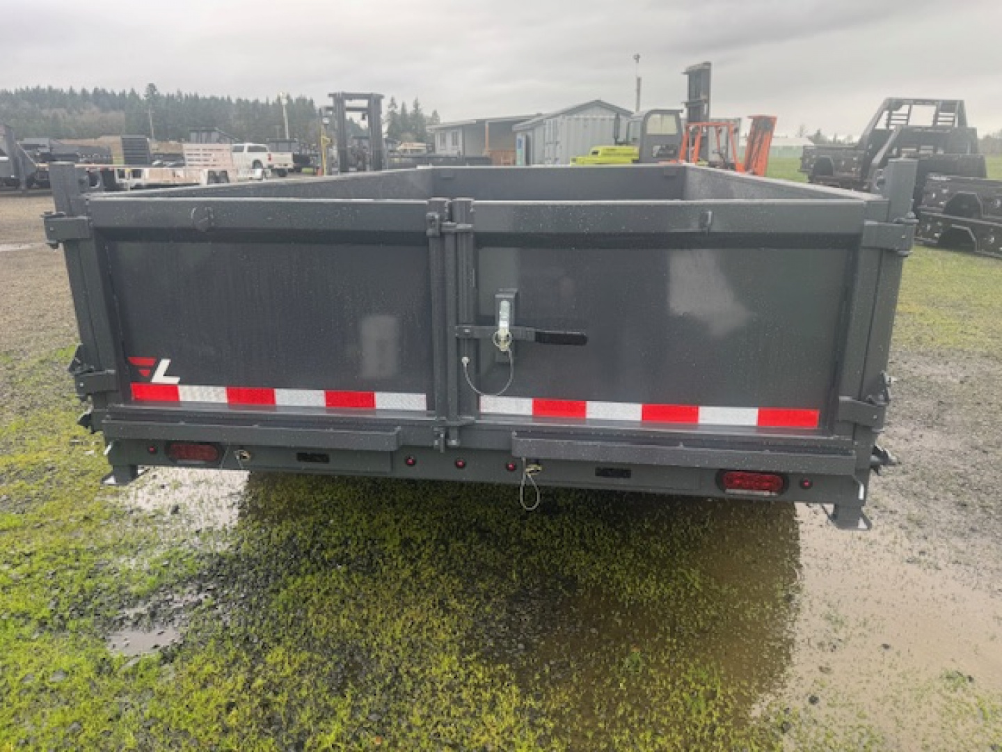New 2026 LAMAR TRAILERS 83x14 14K DL27 Dump Trailer 24" SIDES