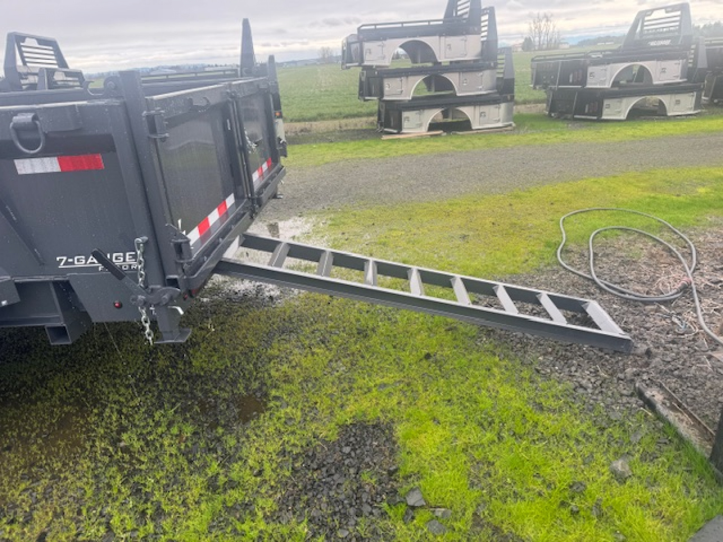 New 2026 LAMAR TRAILERS 83x14 14K DL27 Dump Trailer 24" SIDES