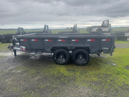 New 2026 LAMAR TRAILERS 83x14 14K DL27 Dump Trailer 24" SIDES