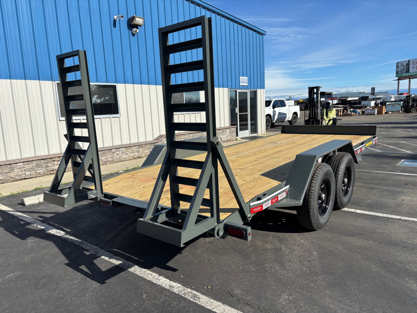 New 2025 Econoline Loader Toter Equipment Trailer 7'x18'x 14k