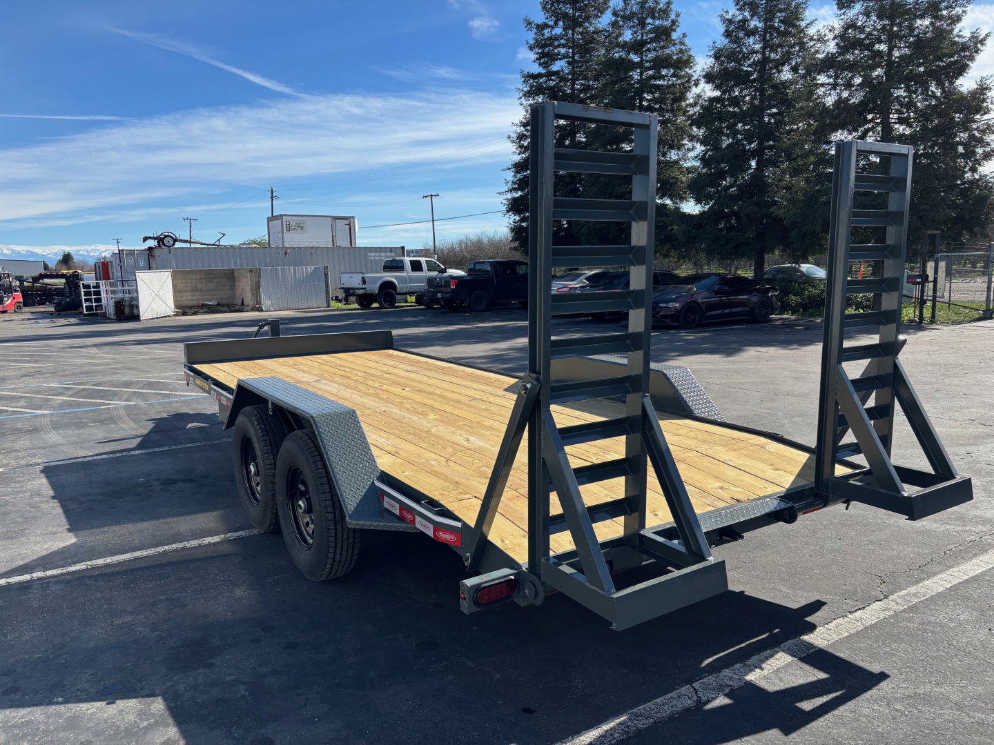 New 2025 Econoline Loader Toter Equipment Trailer 7'x18'x 14k