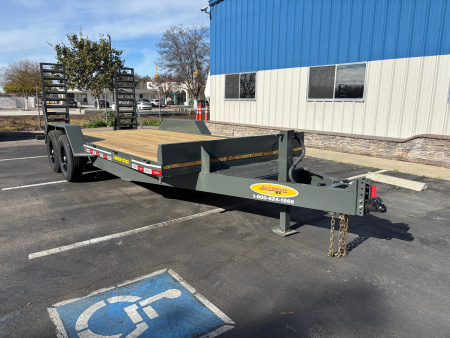 New 2025 Econoline Loader Toter Equipment Trailer 7'x18'x 14k