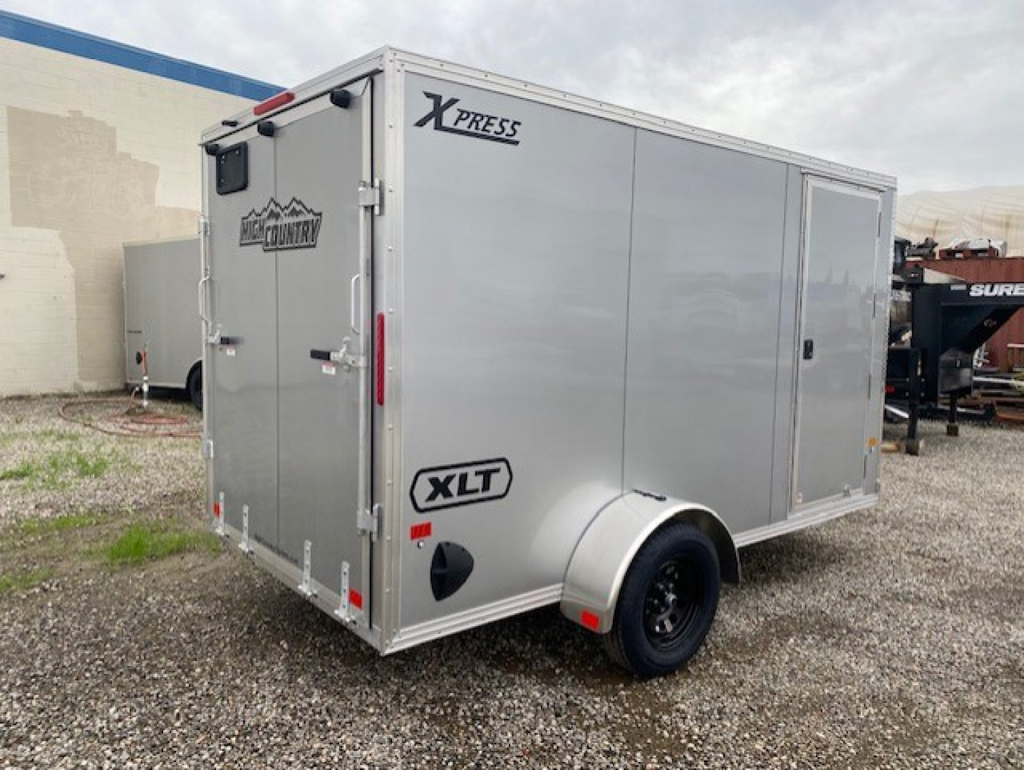 New 6x12 Single Axle 3K Enclosed Cargo