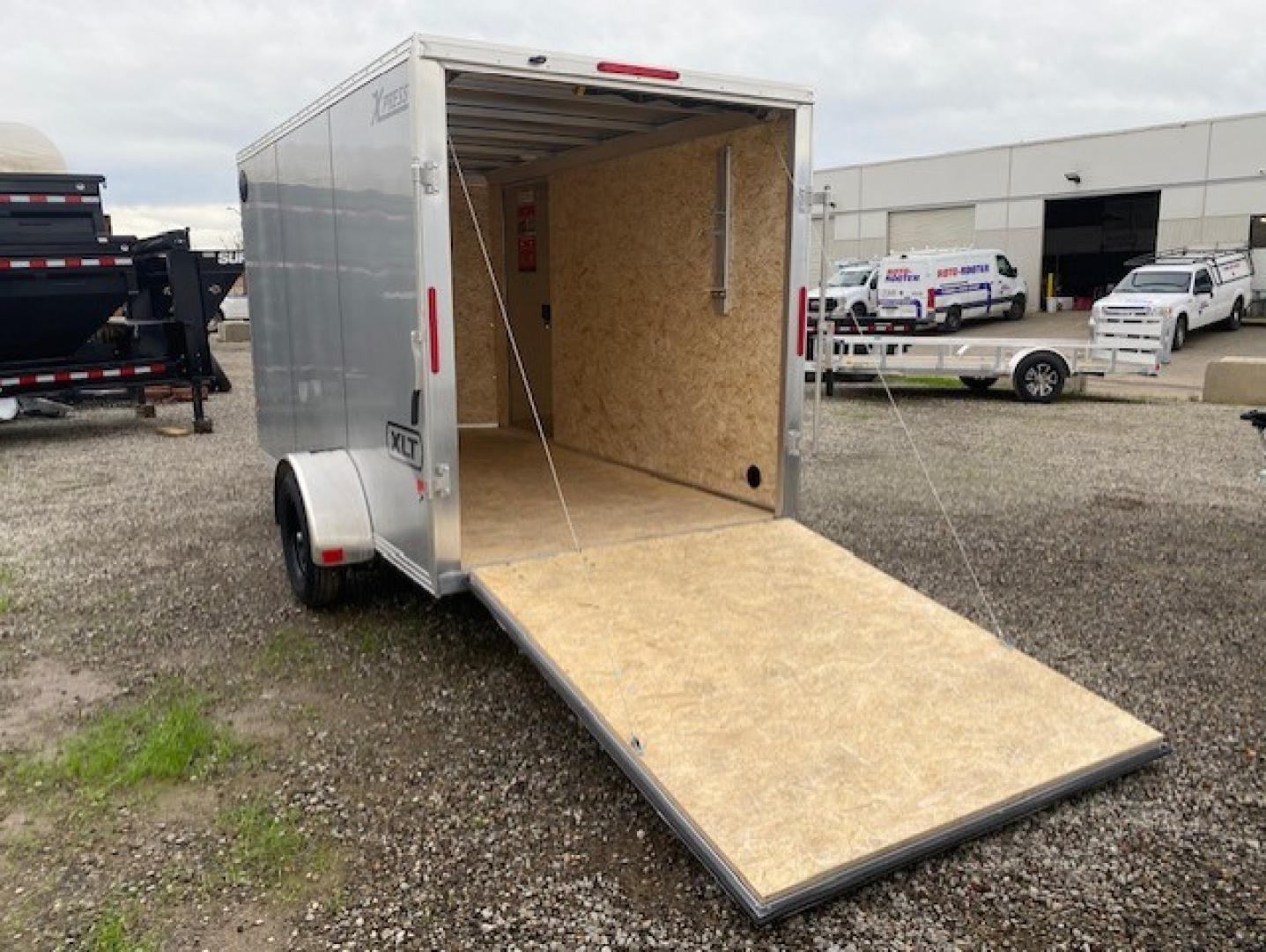 New 6x12 Single Axle 3K Enclosed Cargo