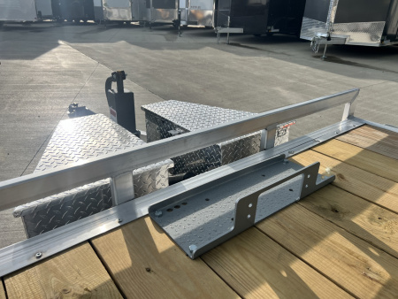 New NEW 2026 H&H Speedloader LOW PROFILE ALUMINUM 20’ POWER TILTbed flatbed Trailer 2-7000 lb axles =14K