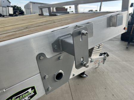 New NEW 2026 H&H Speedloader LOW PROFILE ALUMINUM 20’ POWER TILTbed flatbed Trailer 2-7000 lb axles =14K