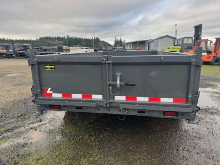 New 2026 LAMAR TRAILERS 83x12414K DL27 Dump Trailer 24" SIDES