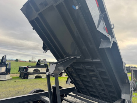 New 2026 LAMAR TRAILERS 83x12414K DL27 Dump Trailer 24" SIDES