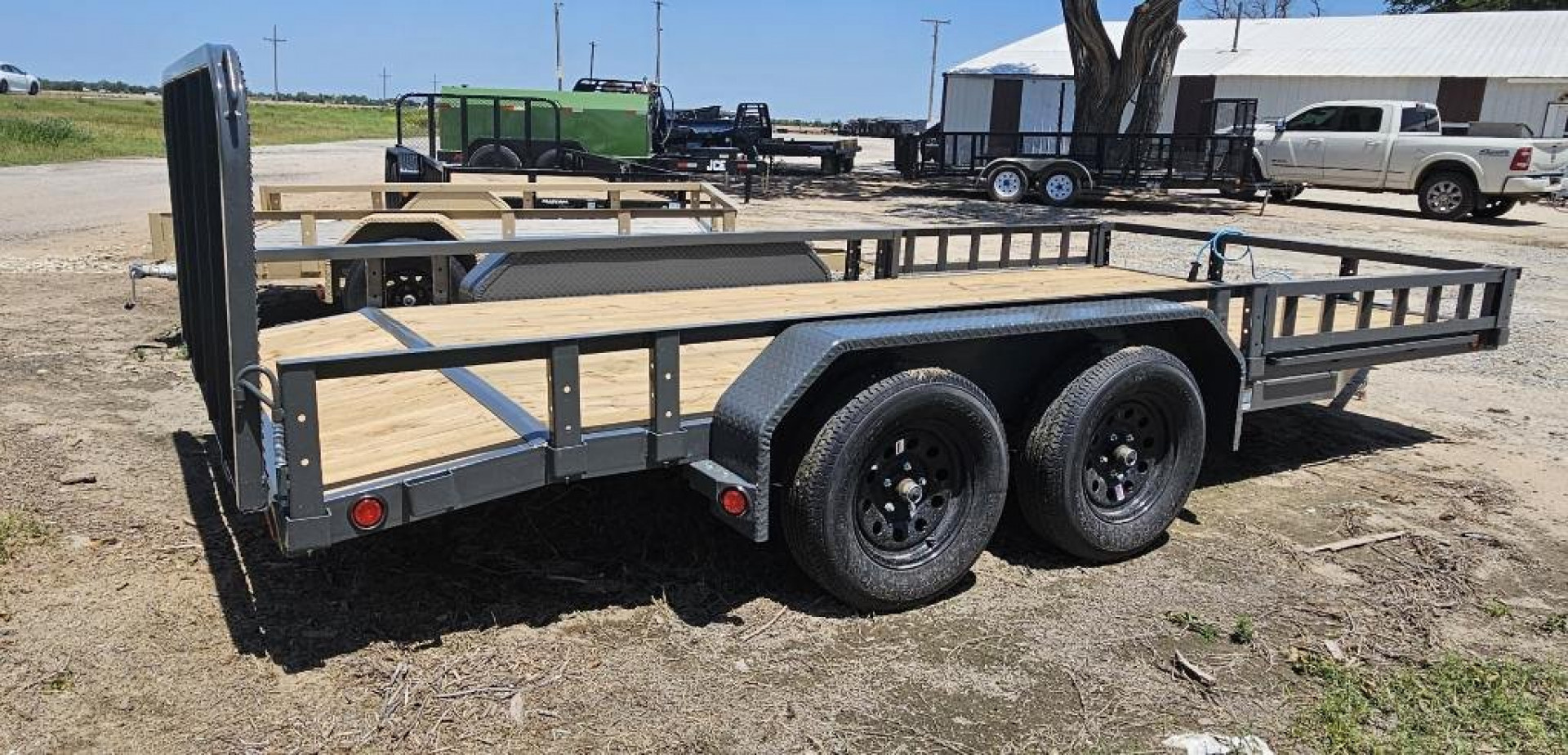 New 2026 PJ TRAILERS 16' x 83 in. Tandem Axle Channel (UL) Utility Trailer