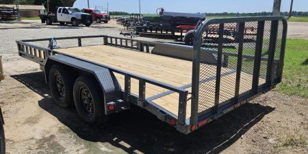 New 2026 PJ TRAILERS 16' x 83 in. Tandem Axle Channel (UL) Utility Trailer