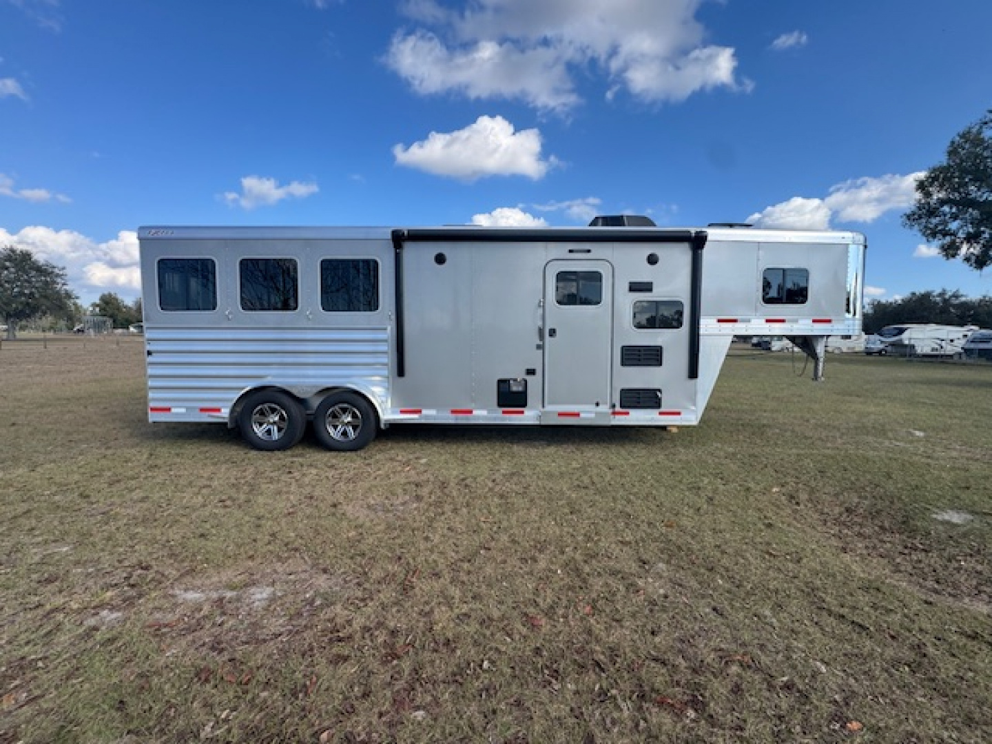 New 2026 Exiss Trailers Escape 7308 LQ Horse Trailer