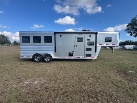 New 2026 Exiss Trailers Escape 7308 LQ Horse Trailer