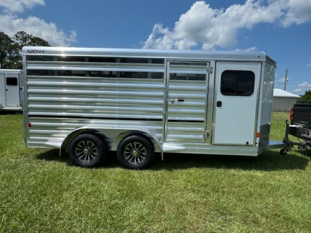 New 2026 Exiss Trailers Exhibitor Mini 615A Stock / Stock Combo Trailer