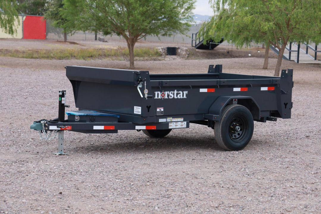 New 2026-Norstar-5-x-10-x-1.5-Norstar-DCB-Single-Axle-Dump-General-Purpose,-Cylinder,-Tarp,-Ramps,-3.5k-(Light-Duty)-base-3EUDB1012T1108851