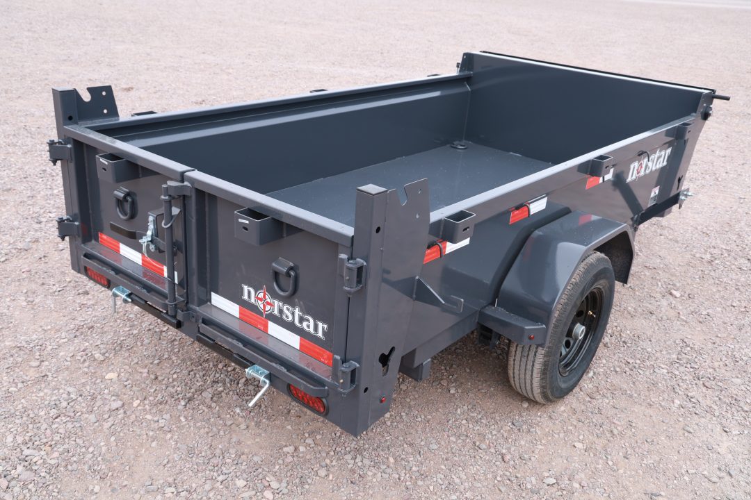New 2026-Norstar-5-x-10-x-1.5-Norstar-DCB-Single-Axle-Dump-General-Purpose,-Cylinder,-Tarp,-Ramps,-3.5k-(Light-Duty)-base-3EUDB1012T1108851