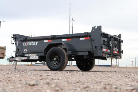 New 2026-Norstar-5-x-10-x-1.5-Norstar-DCB-Single-Axle-Dump-General-Purpose,-Cylinder,-Tarp,-Ramps,-3.5k-(Light-Duty)-base-3EUDB1012T1108851