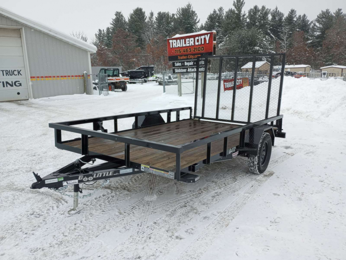 New 2025 Doolittle Trailers Tube Top 84"x12' Utility Trailer