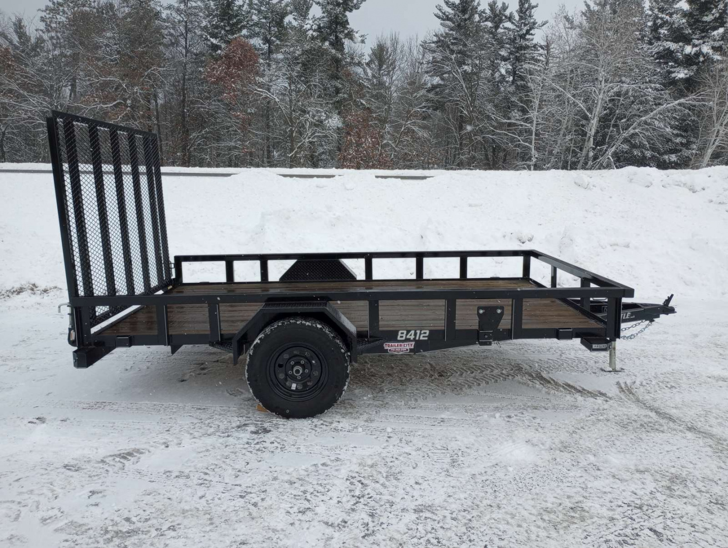 New 2025 Doolittle Trailers Tube Top 84"x12' Utility Trailer