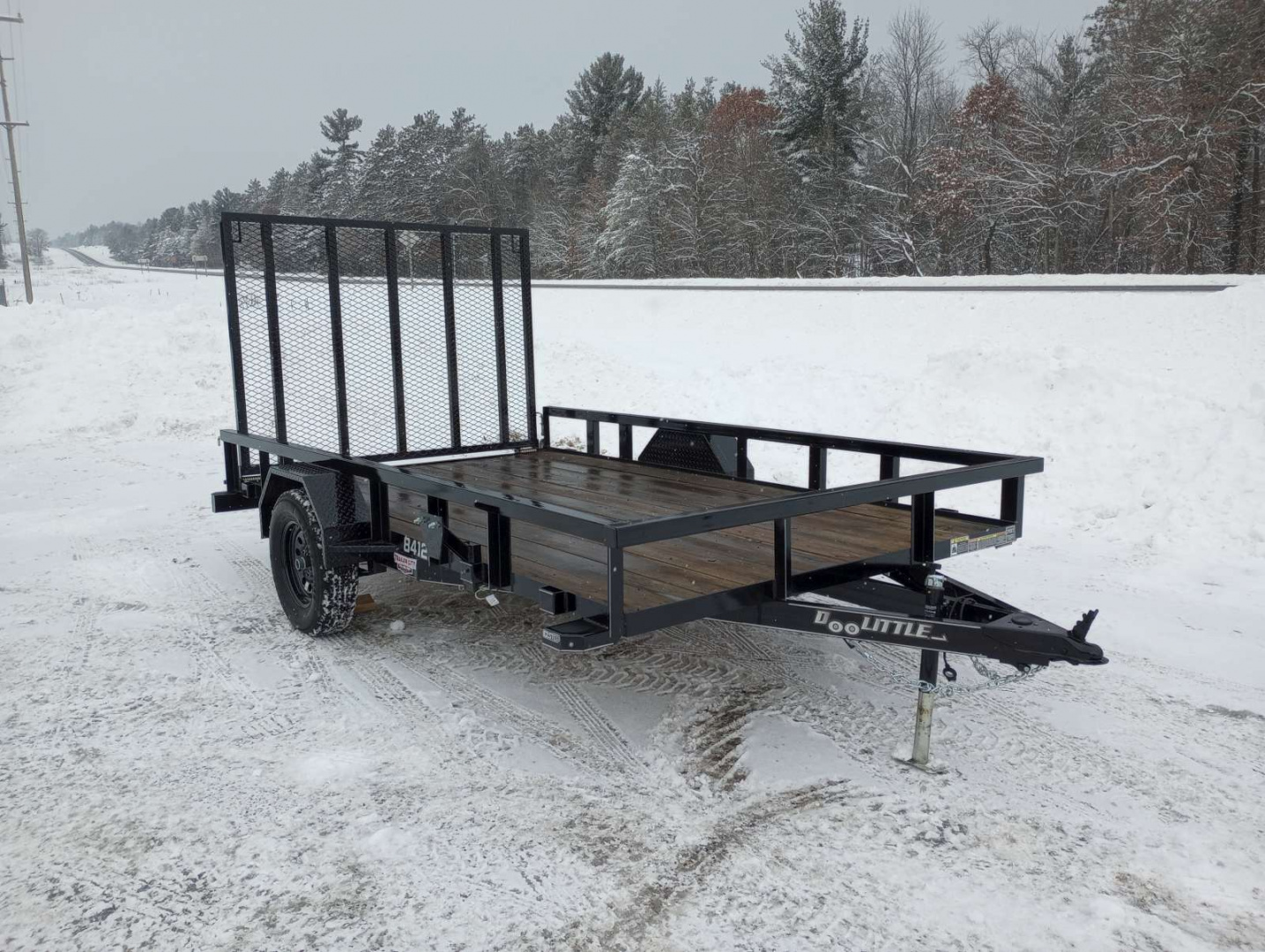 New 2025 Doolittle Trailers Tube Top 84"x12' Utility Trailer