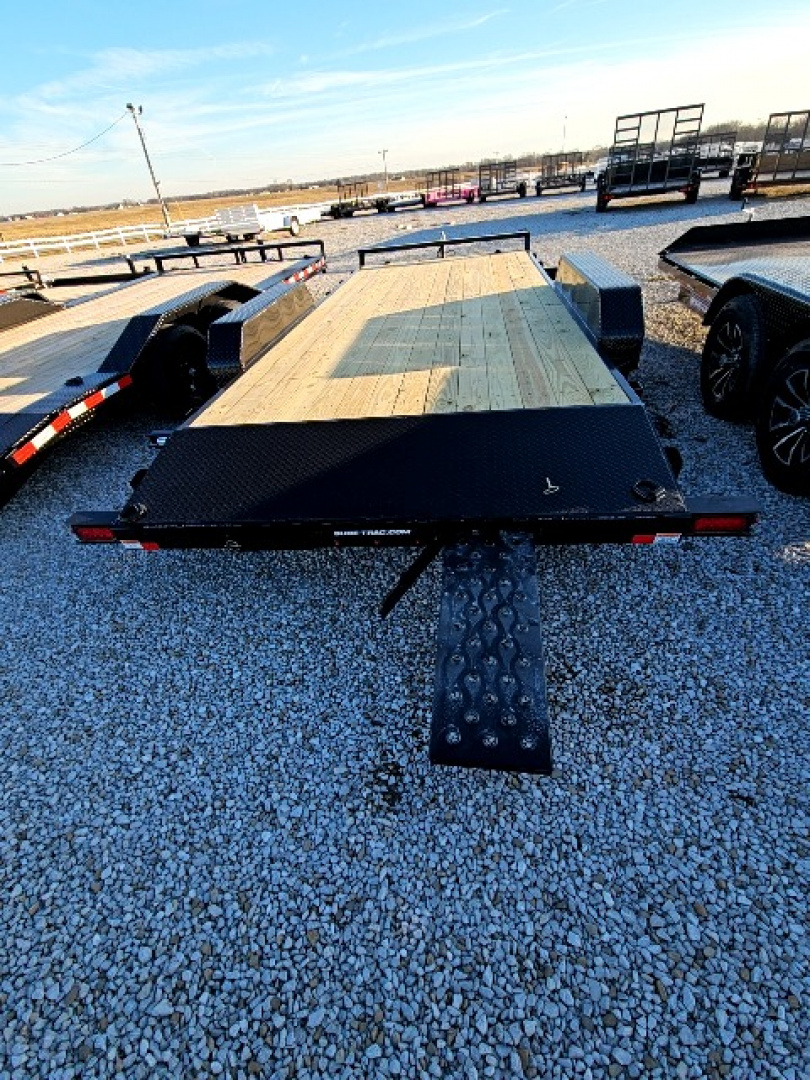 New 2026 Sure-Trac 7 x 18 (16+2) 7K C-Channel Car Hauler