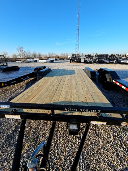 New 2026 Sure-Trac 7 x 18 (16+2) 7K C-Channel Car Hauler