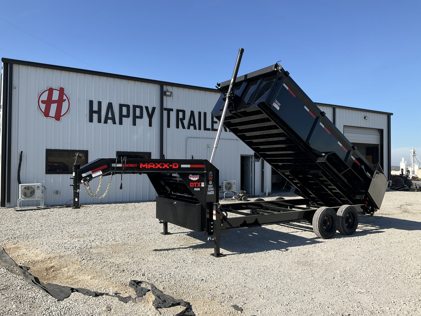 New 2026 MAXX-D 83”x16’ 18K Gooseneck Dump w/ 36” Sides – DTX