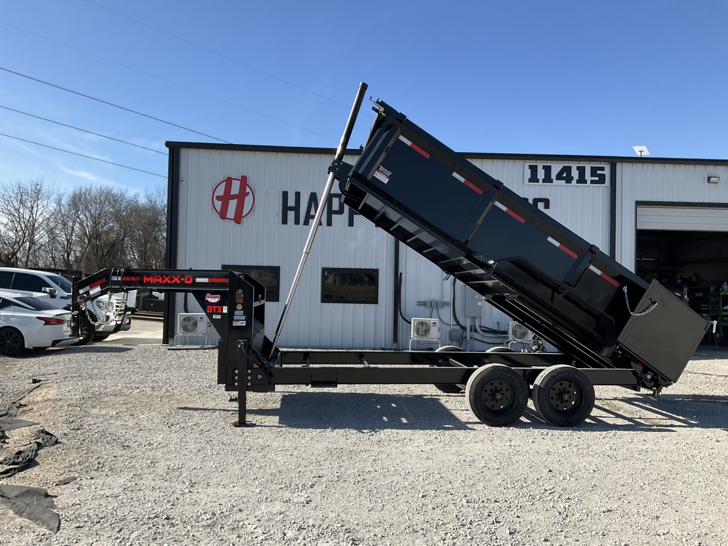 New 2026 MAXX-D 83”x16’ 18K Gooseneck Dump w/ 36” Sides – DTX