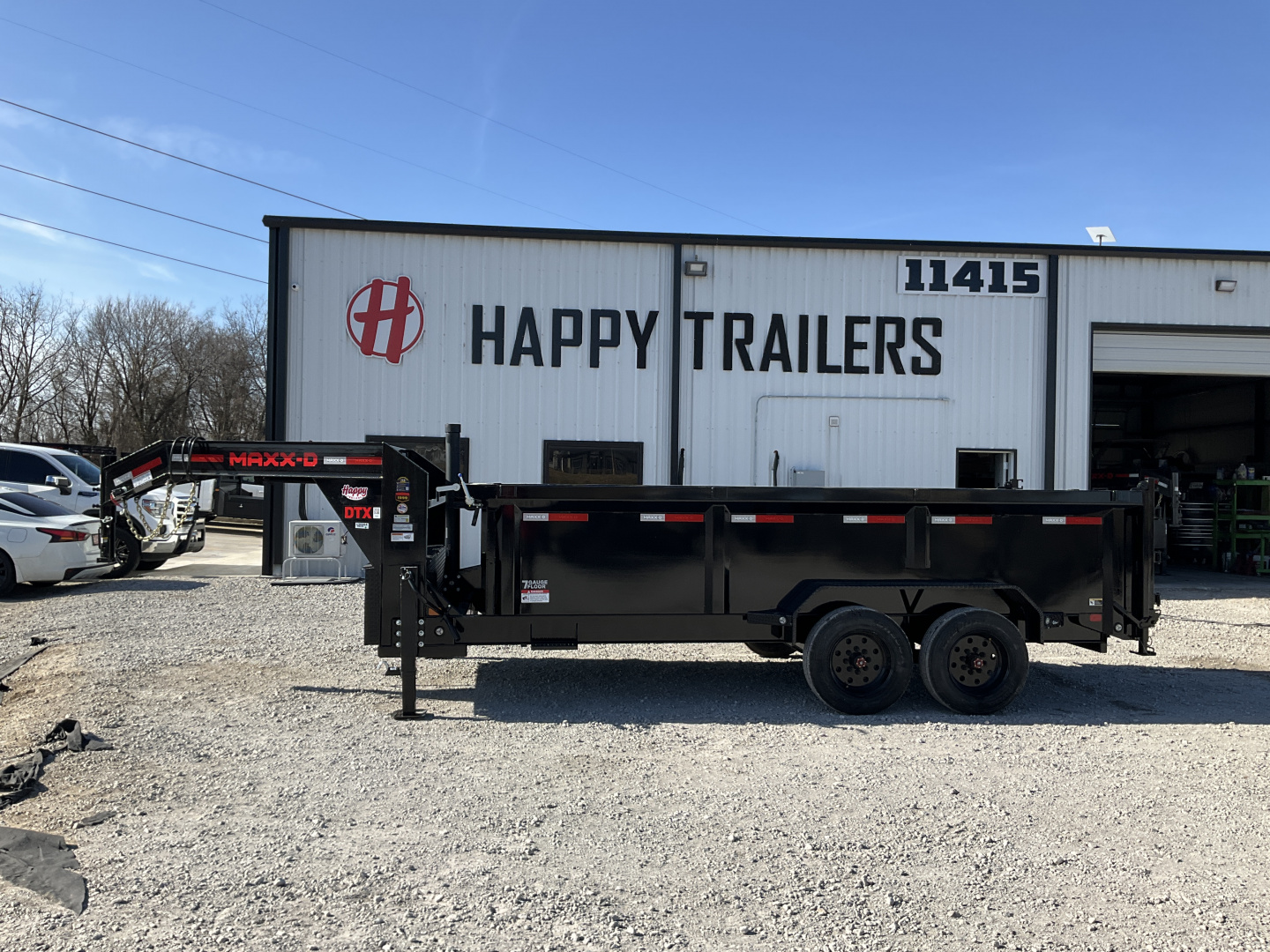 New 2026 MAXX-D 83”x16’ 18K Gooseneck Dump w/ 36” Sides – DTX