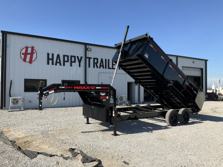 New 2026 MAXX-D 83”x16’ 18K Gooseneck Dump w/ 36” Sides – DTX