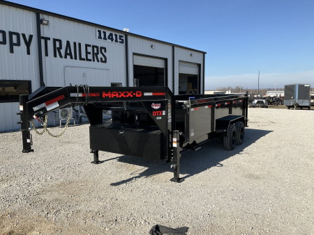 New 2026 MAXX-D 83”x16’ 18K Gooseneck Dump w/ 36” Sides – DTX