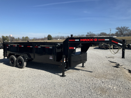 New 2026 MAXX-D 83”x16’ 18K Gooseneck Dump w/ 36” Sides – DTX