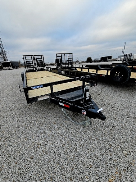 New 2026 Sure-Trac 7 x 24 10K Tube Top Utility Trailer