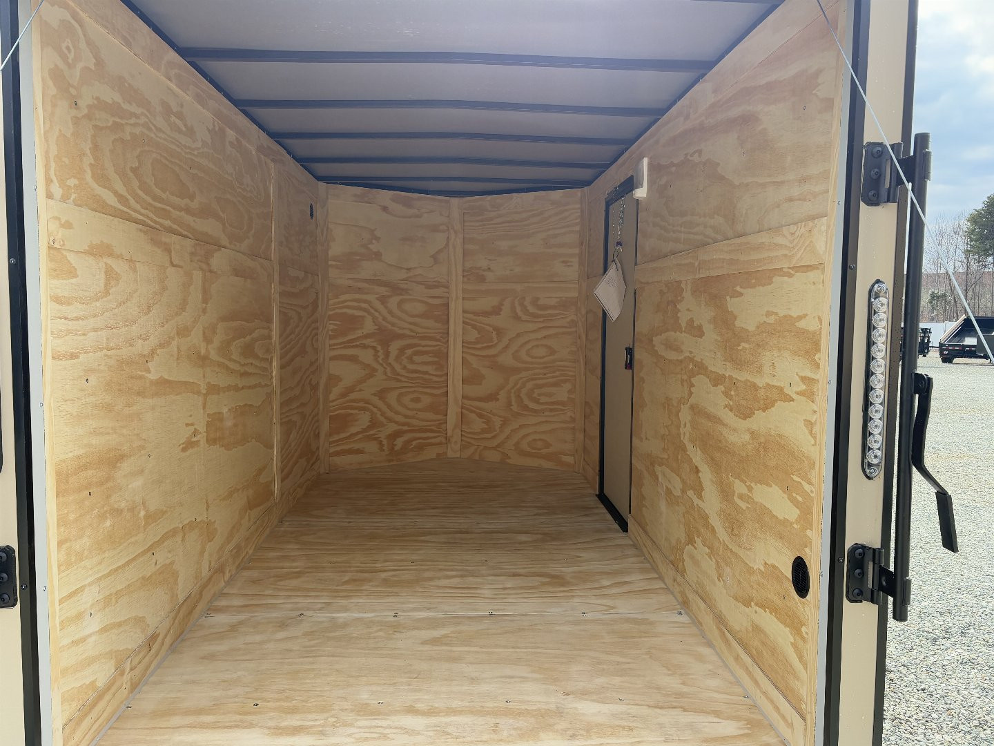 New 2026 Anvil 6X12 w/ Black Out, Extra Height, & Ramp Cargo / Enclosed Trailer