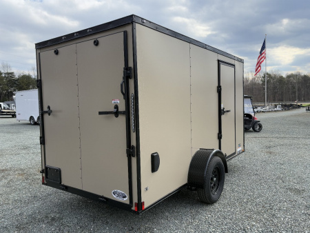 New 2026 Anvil 6X12 w/ Black Out, Extra Height, & Ramp Cargo / Enclosed Trailer