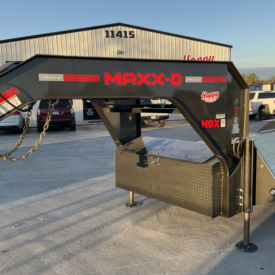 New 2026 MAXX-D 102"x28' GN HD I-Beam Equipment Trailer - H9X