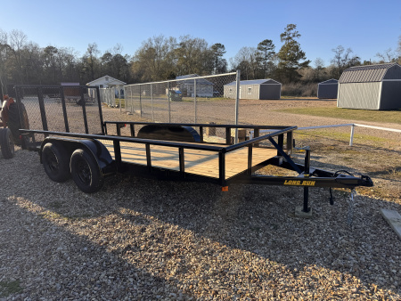 New 2026 Long Run Trailers 76 x16' Pipetop Utility Trailer