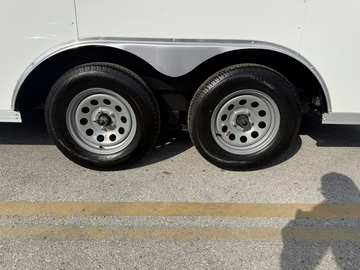 New 2026 Rock Solid Cargo 8.5x16 7K Rear Ramp Door Enclosed Car Hauler