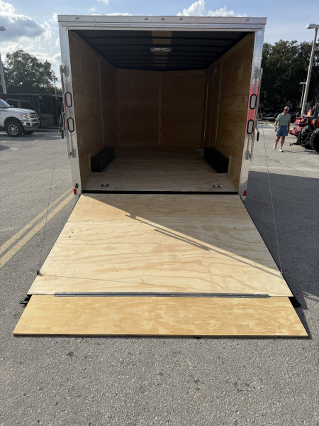 New 2026 Rock Solid Cargo 8.5x16 7K Rear Ramp Door Enclosed Car Hauler