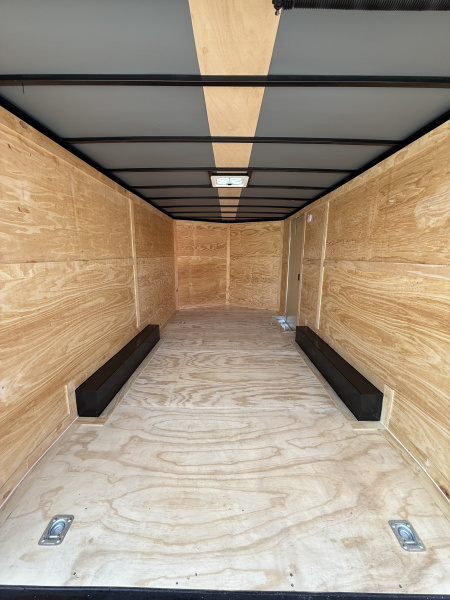 New 2026 Rock Solid Cargo 8.5x16 7K Rear Ramp Door Enclosed Car Hauler