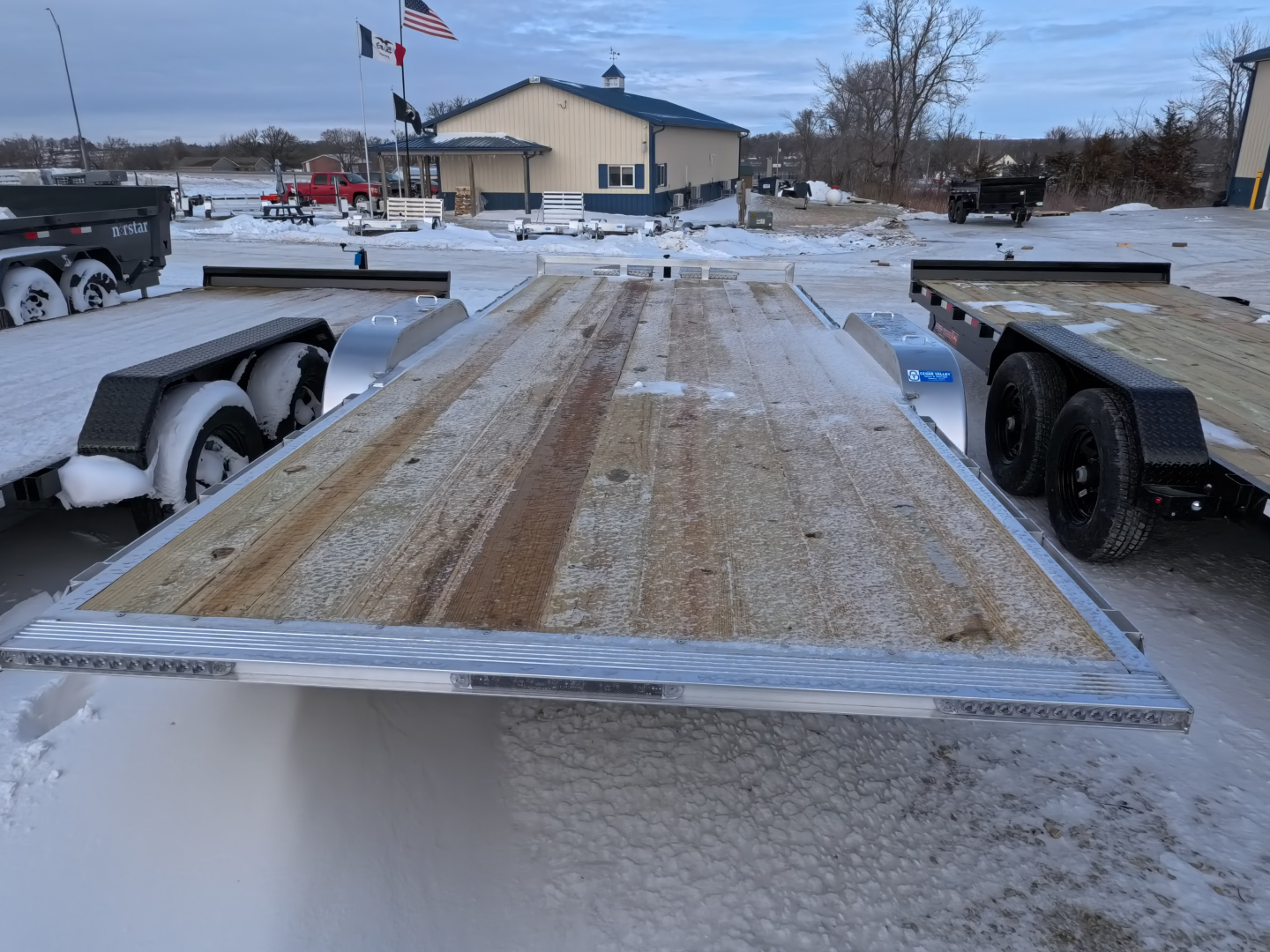 New 2026 H&H 82 x 20 Aluminum Electric Tilt Speed Loader with 10K GVWR