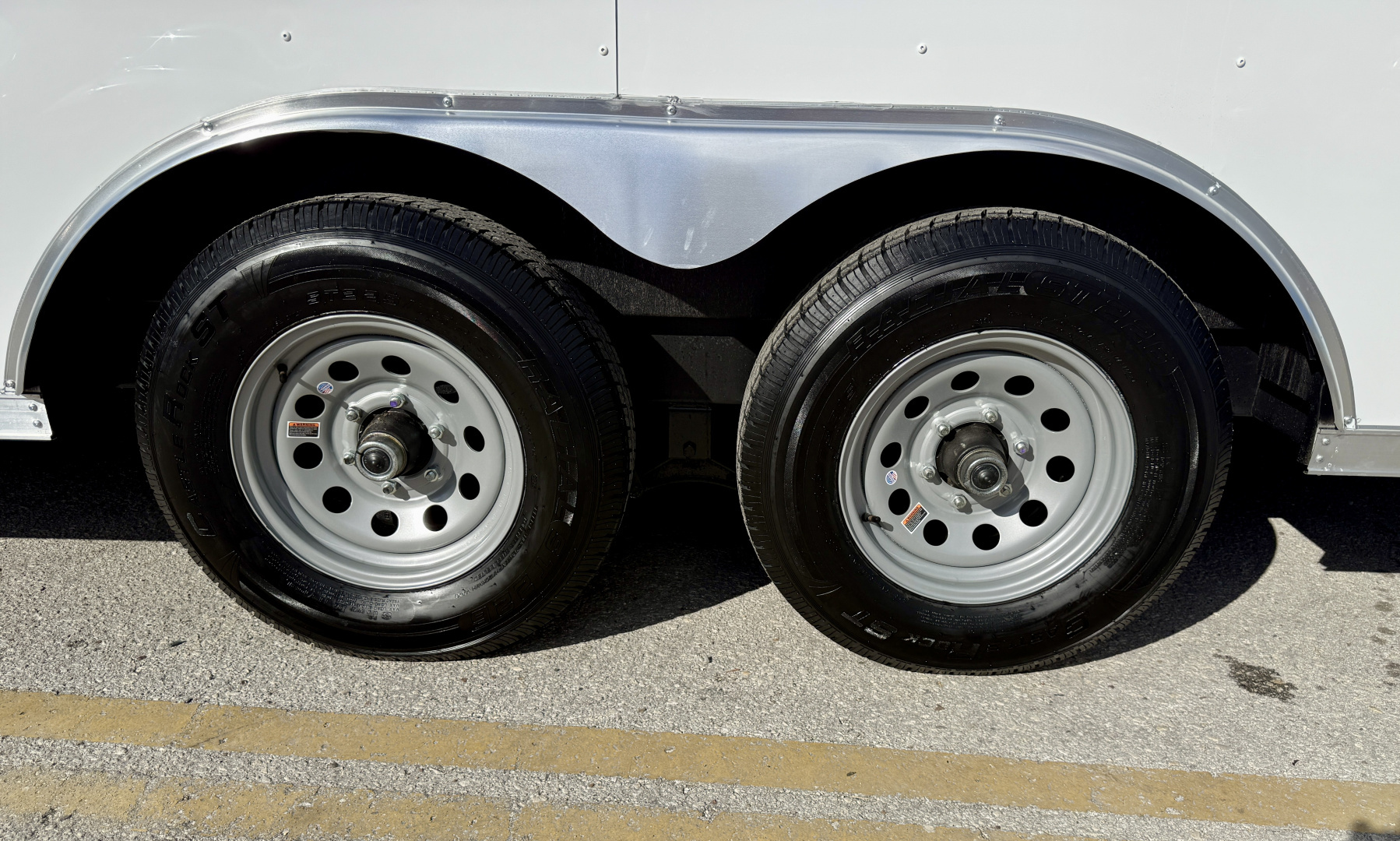 New 2026 Rock Solid Cargo 8.5x20 10K Rear Ramp Door Enclosed Car Hauler